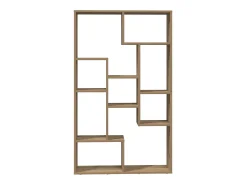 Estantería de madera de ingeniería roble artisian 72x20x120 cm