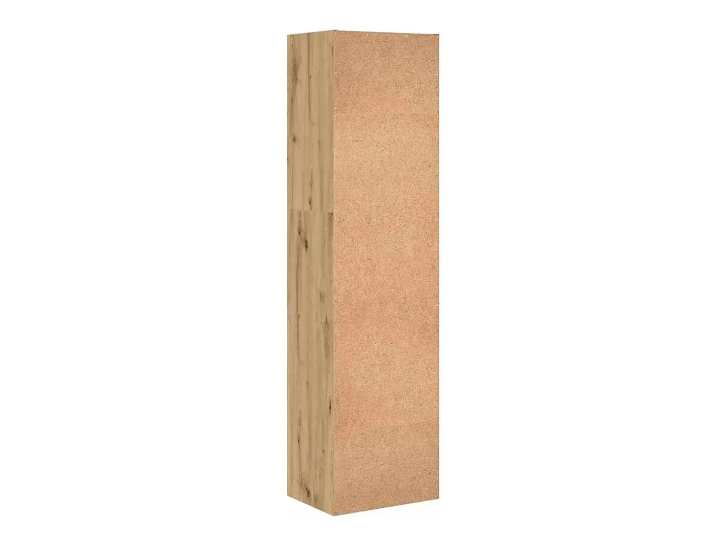 Estantería de madera de ingeniería roble artisian 40x30x152 cm