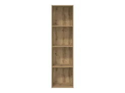 Estantería de madera de ingeniería roble artisian 40x30x152 cm