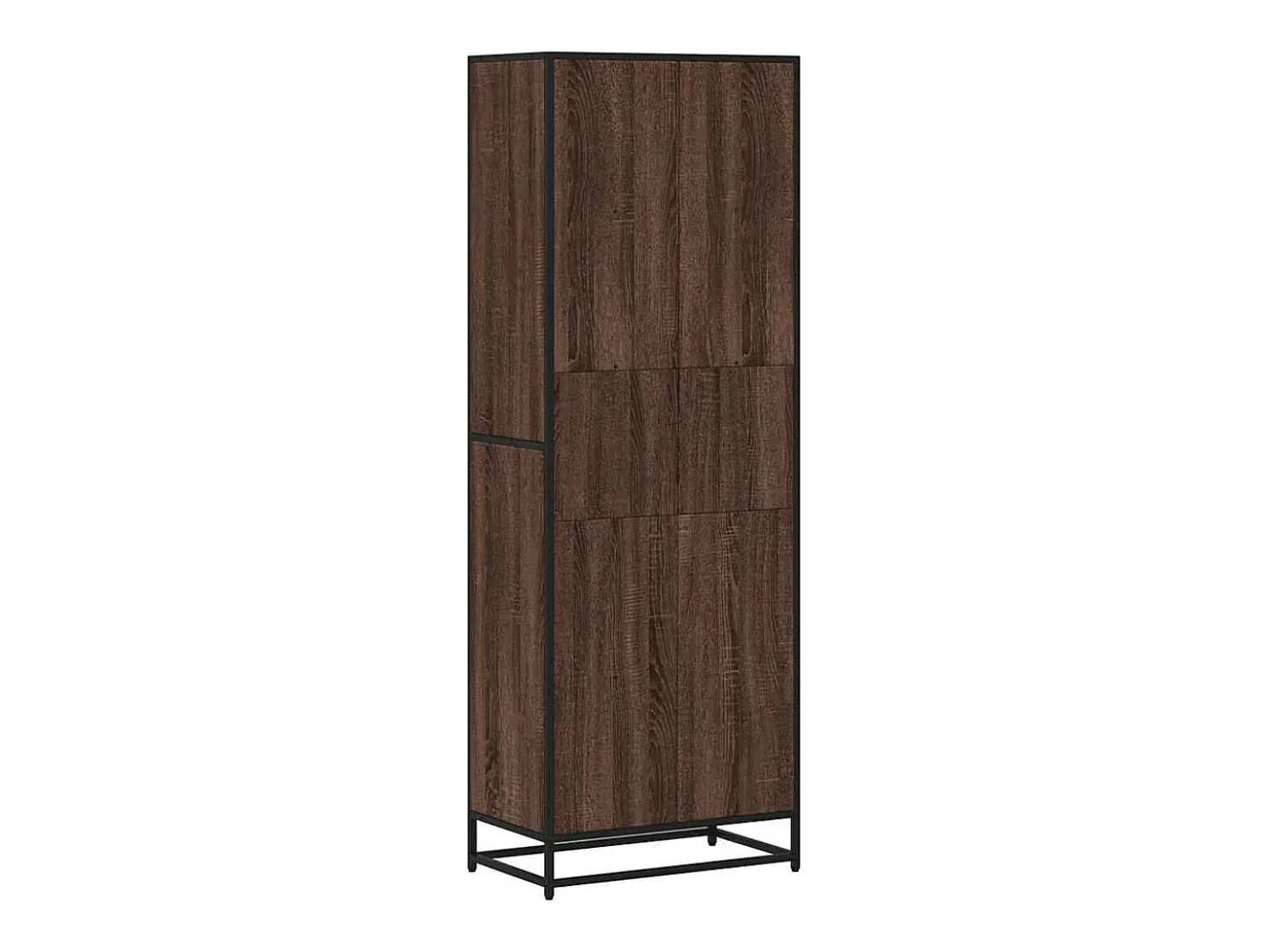 Estantería de madera de ingeniería marrón roble 60x35x170,5 cm
