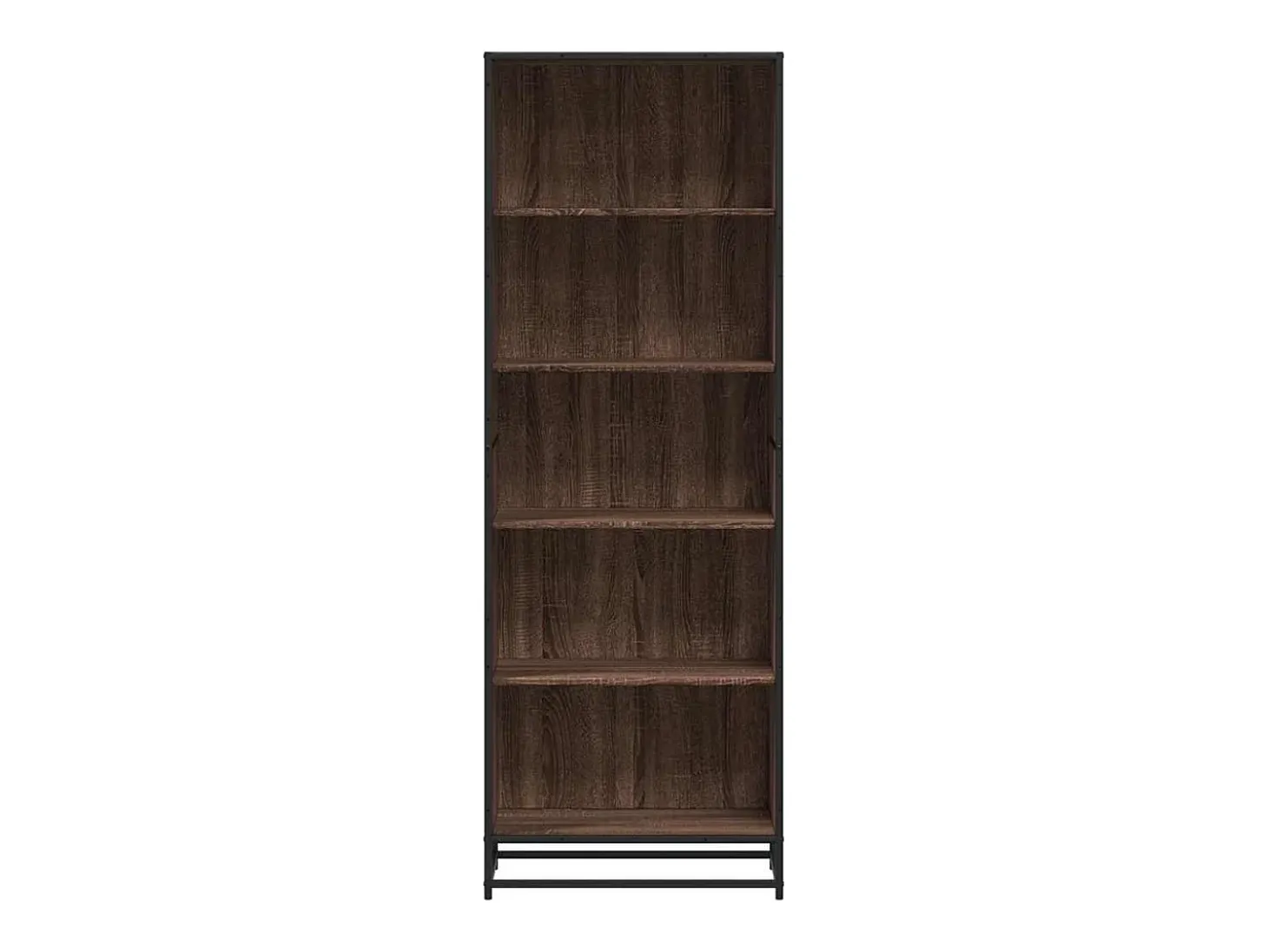 Estantería de madera de ingeniería marrón roble 60x35x170,5 cm