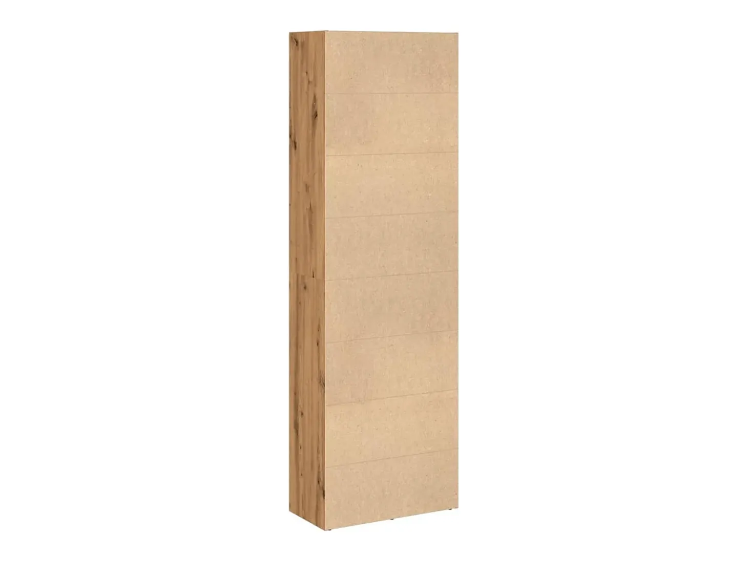 Estantería de madera de ingeniería roble artisian 60x30x189 cm