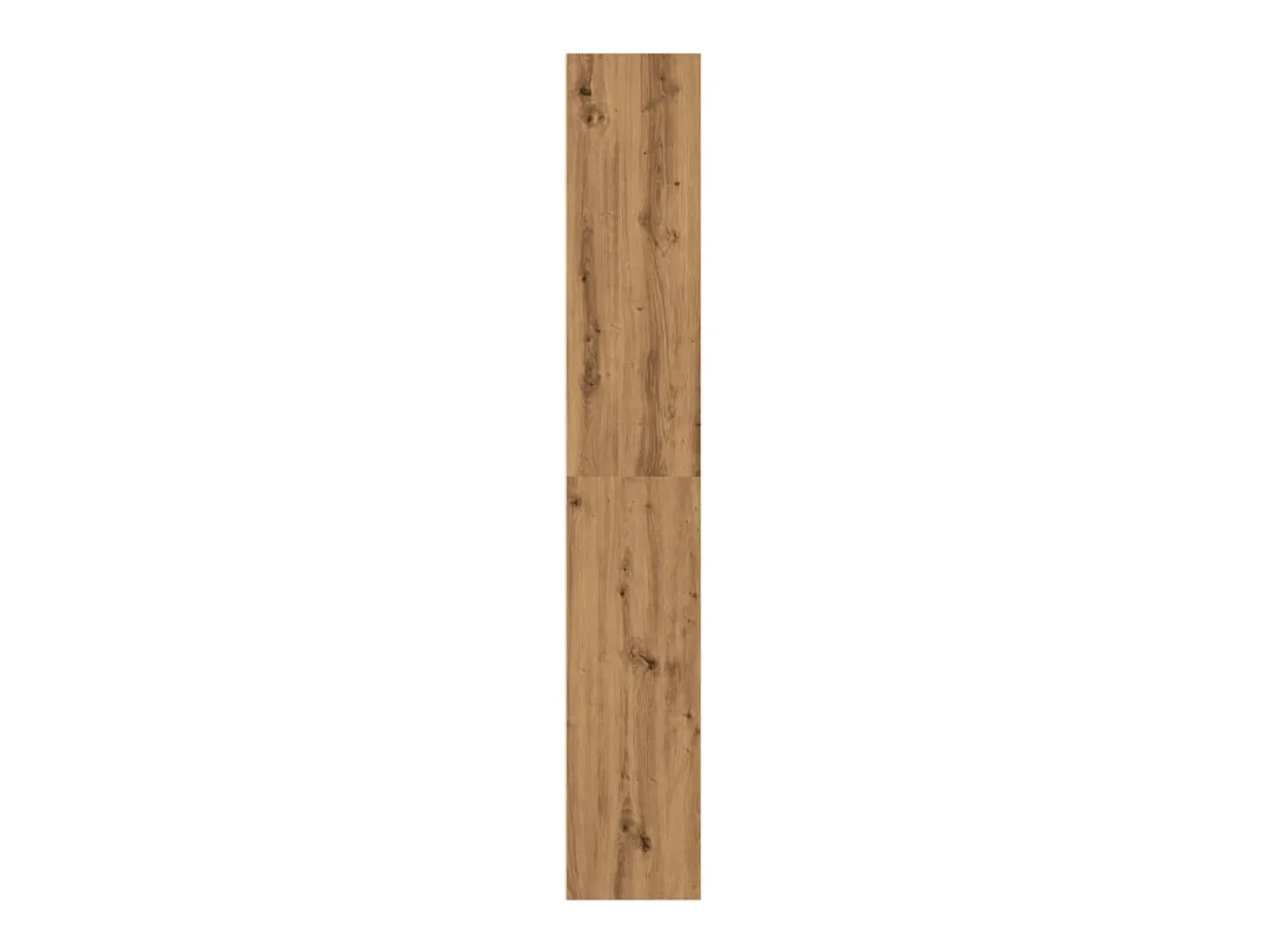 Estantería de madera de ingeniería roble artisian 60x30x189 cm