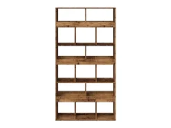 Estantería de madera de ingeniería envejecida 100x33x187,5 cm