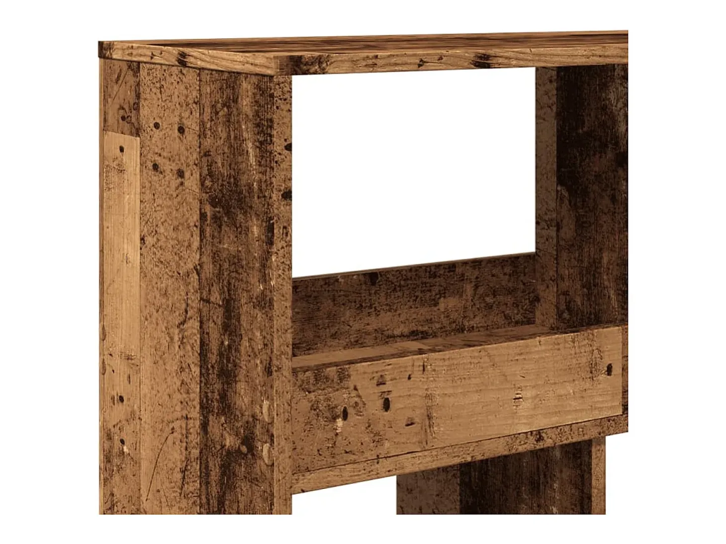 Estantería de madera de ingeniería envejecida 100x33x187,5 cm
