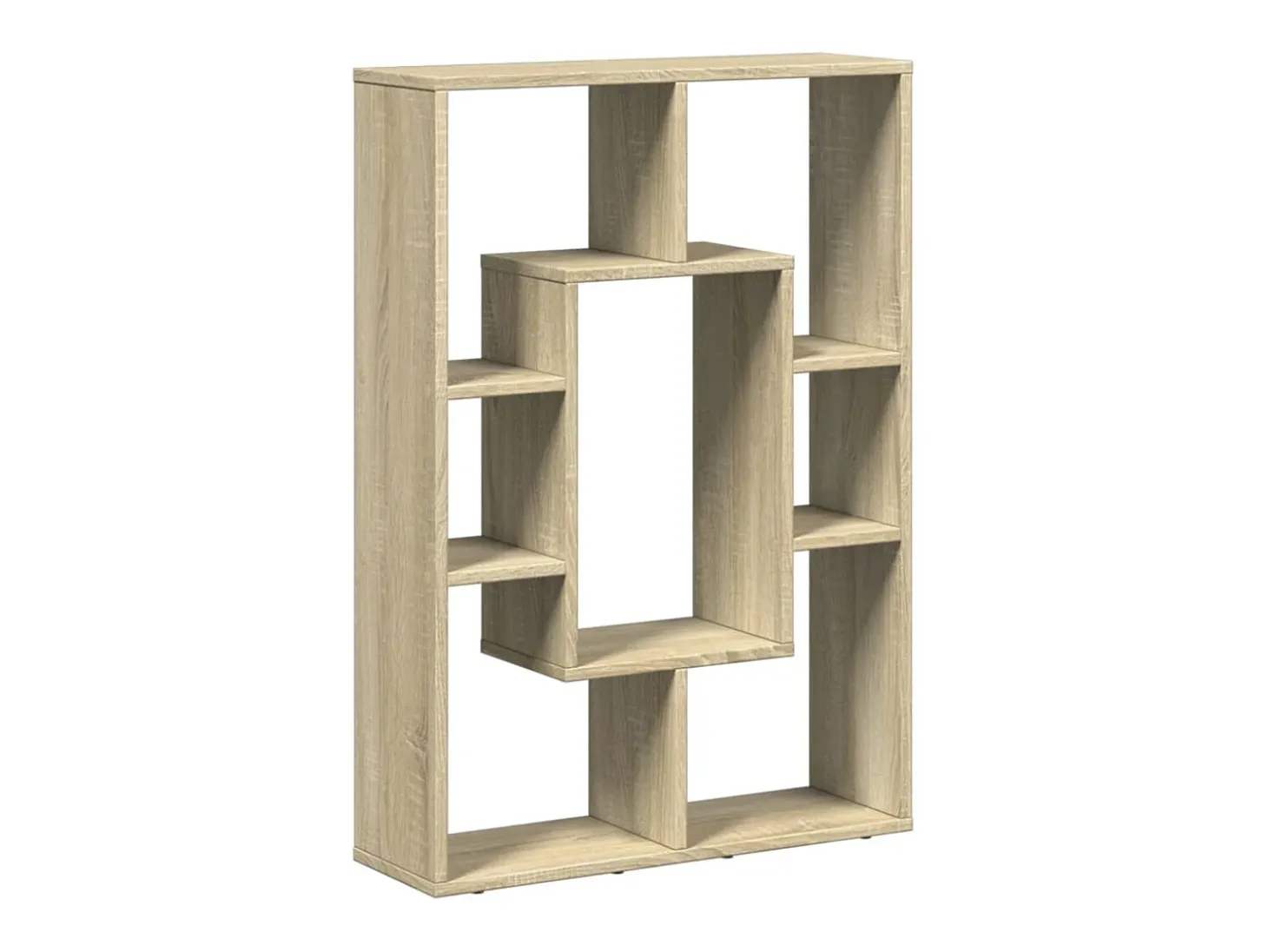 Estantería de madera de ingeniería roble Sonoma 63x20x90 cm