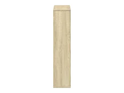 Estantería de madera de ingeniería roble Sonoma 63x20x90 cm