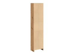 Estantería de madera de ingeniería roble artesanal 40x24x176 cm