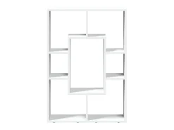 Estantería de madera de ingeniería blanco 63x20x90 cm