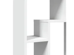 Estantería de madera de ingeniería blanco 63x20x90 cm