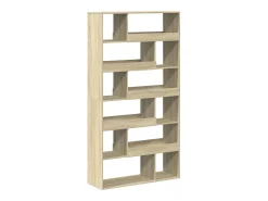 Estantería de madera de ingeniería roble Sonoma 100x33x187,5 cm