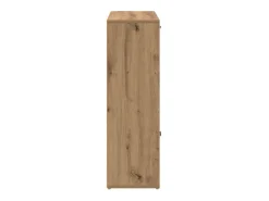 Estantería de madera de ingeniería roble artisan 90x28x90 cm