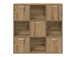 Estantería de madera de ingeniería roble artisan 90x28x90 cm