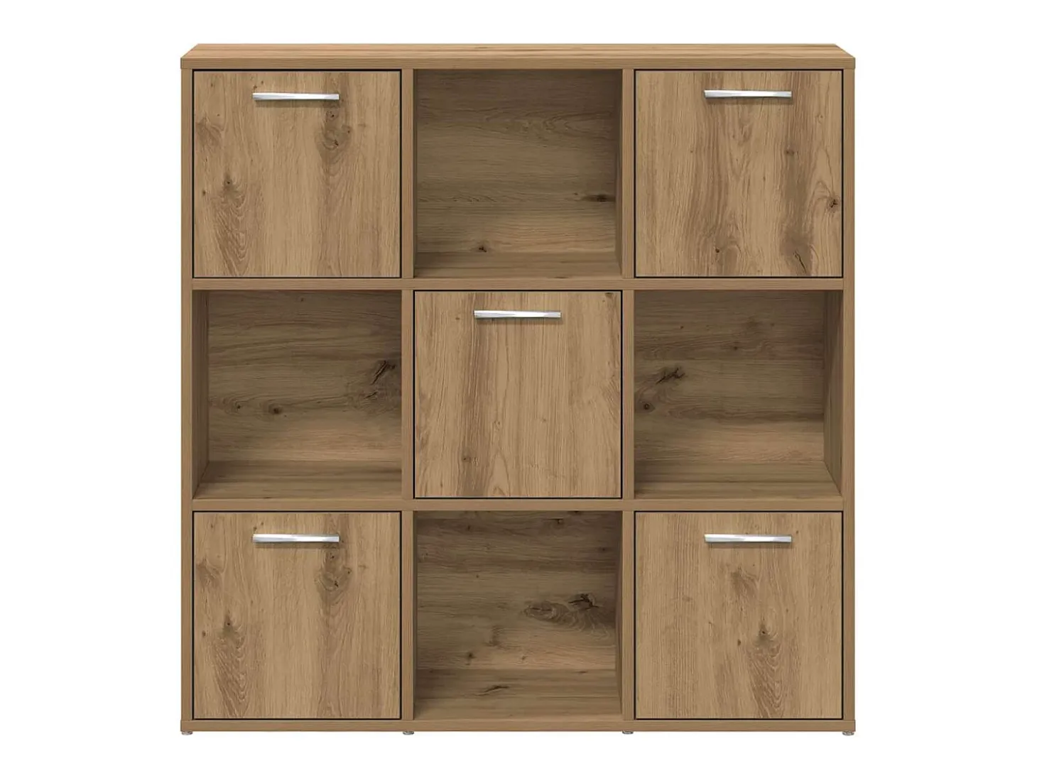 Estantería de madera de ingeniería roble artisan 90x28x90 cm