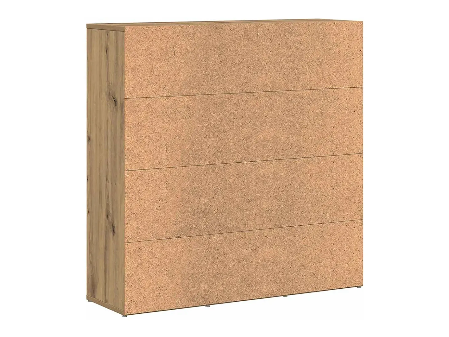 Estantería de madera de ingeniería roble artisan 90x28x90 cm