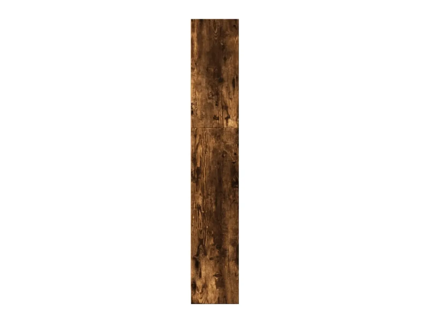 Estantería de madera de ingeniería roble ahumado 40x24x143 cm