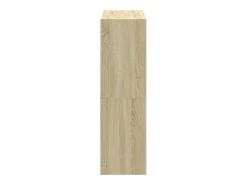 Estantería de madera de ingeniería roble Sonoma 102x32x108 cm