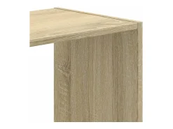 Estantería de madera de ingeniería roble Sonoma 102x32x108 cm