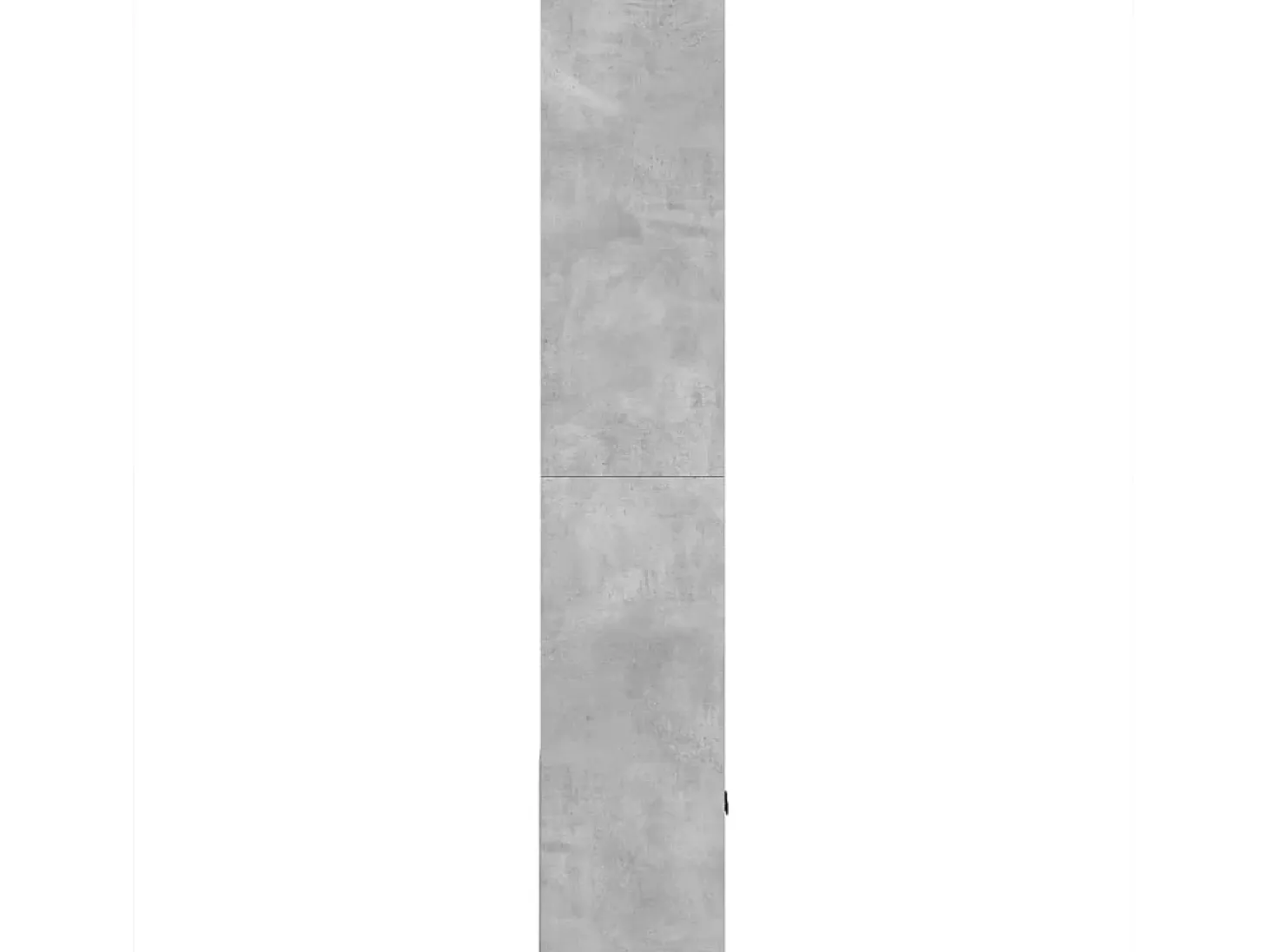 Estantería de madera de ingeniería gris hormigón 70x36x189 cm