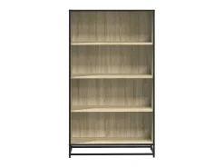Estantería de madera de ingeniería roble Sonoma 80,5x35x139 cm