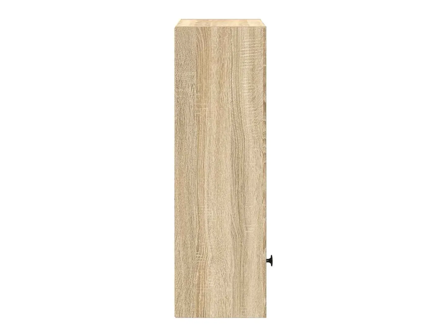 Estantería de madera de ingeniería roble sonoma 31x24x77 cm