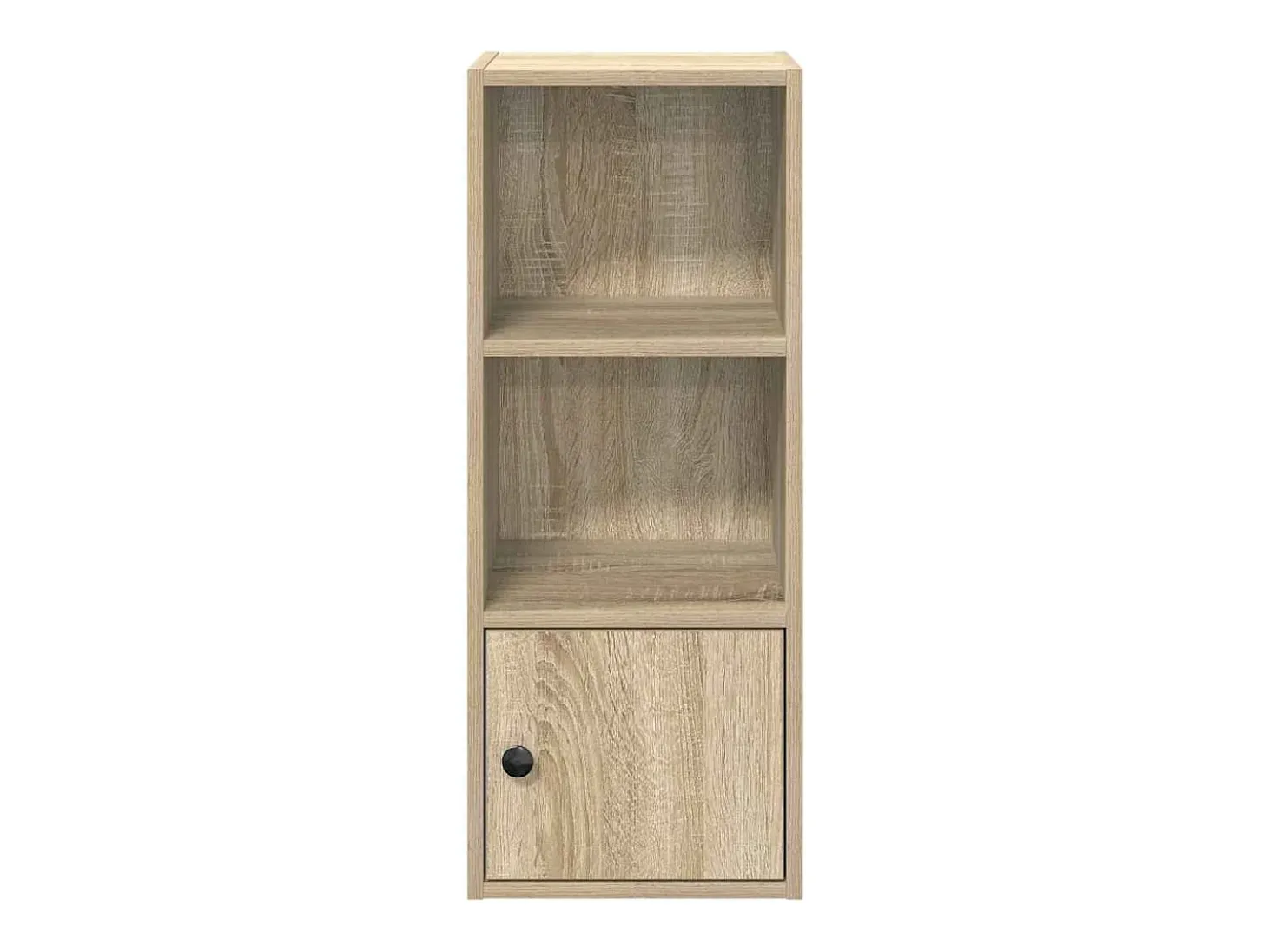 Estantería de madera de ingeniería roble sonoma 31x24x77 cm