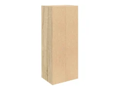 Estantería de madera de ingeniería roble sonoma 31x24x77 cm