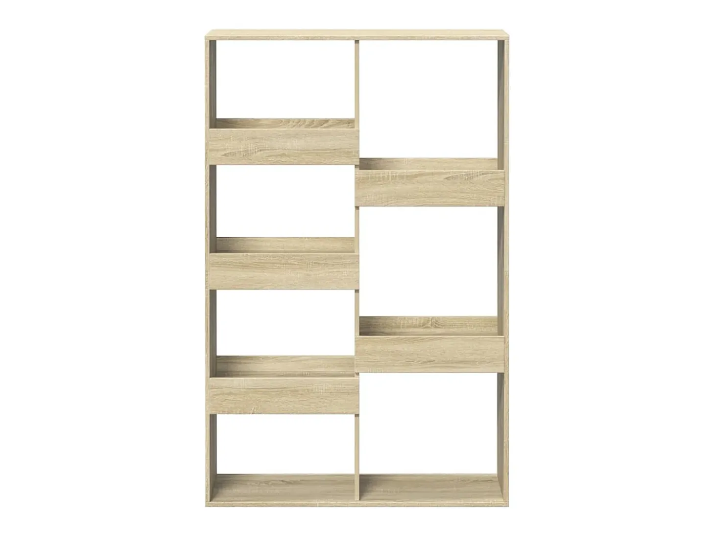 Estantería de madera de ingeniería roble Sonoma 100x33x155,5 cm