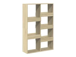Estantería de madera de ingeniería roble Sonoma 100x33x155,5 cm