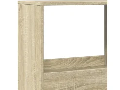 Estantería de madera de ingeniería roble Sonoma 100x33x155,5 cm