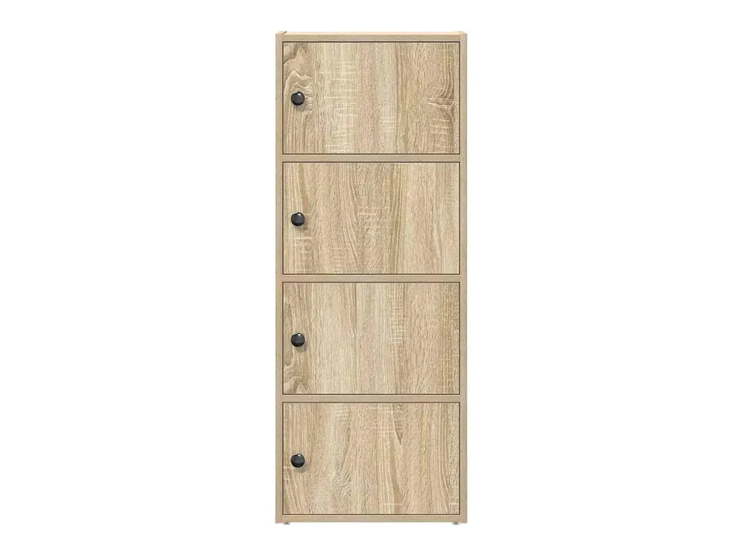 Estantería de madera de ingeniería roble sonoma 40x24x102 cm