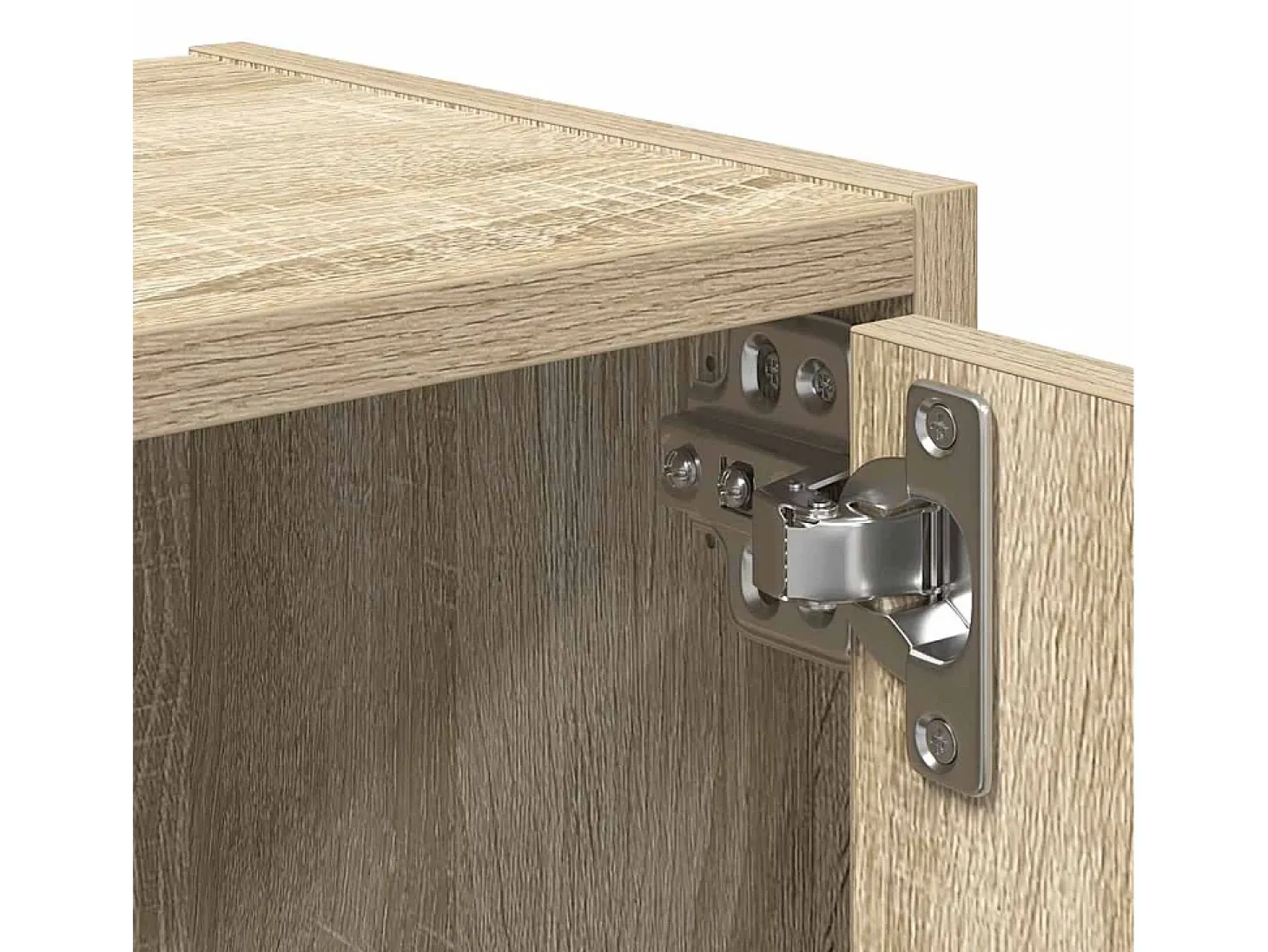 Estantería de madera de ingeniería roble sonoma 40x24x102 cm