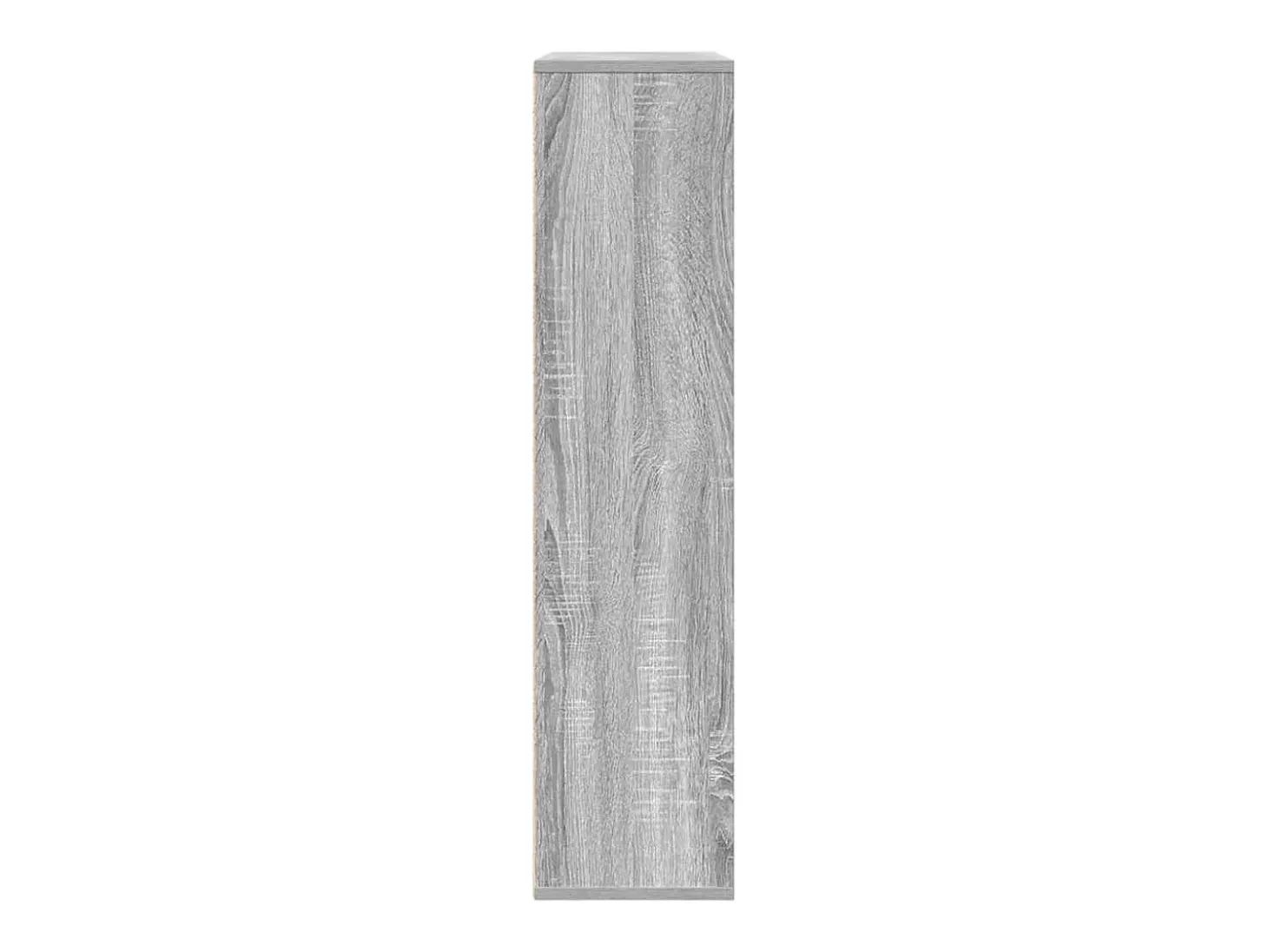 Estantería de madera de ingeniería gris sonoma 89x24x101,5 cm