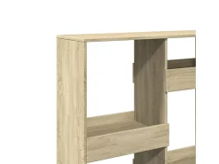 Estantería de madera de ingeniería roble Sonoma 100x33x135 cm
