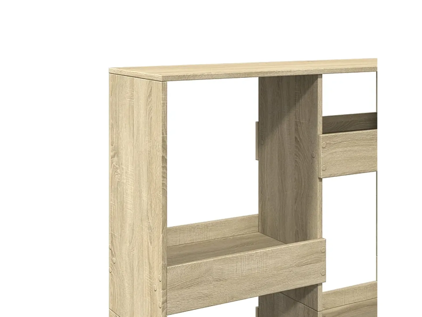 Estantería de madera de ingeniería roble Sonoma 100x33x135 cm