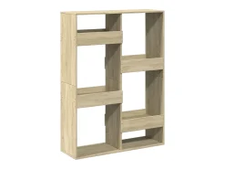 Estantería de madera de ingeniería roble Sonoma 100x33x135 cm