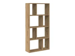 Estantería de madera de ingeniería roble artisian 60x20x120 cm