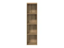 Estantería de madera ingeniería roble artisan 36x30x143 cm