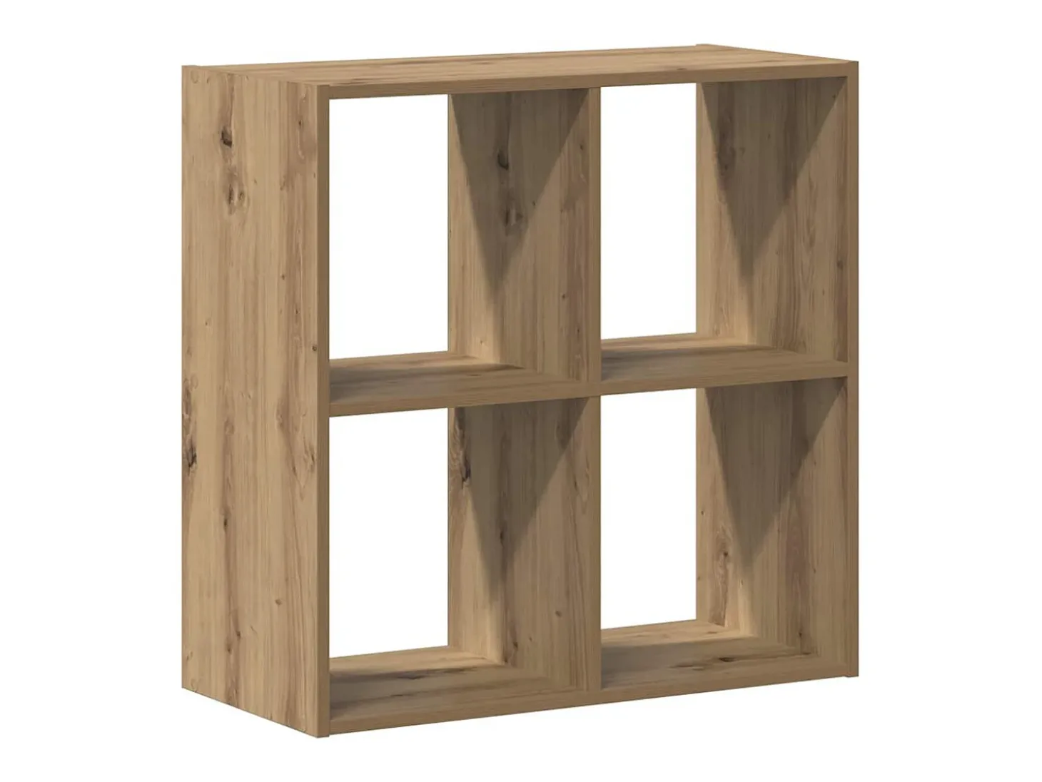 Estantería de madera ingeniería roble artisian 68,5x32x68,5 cm