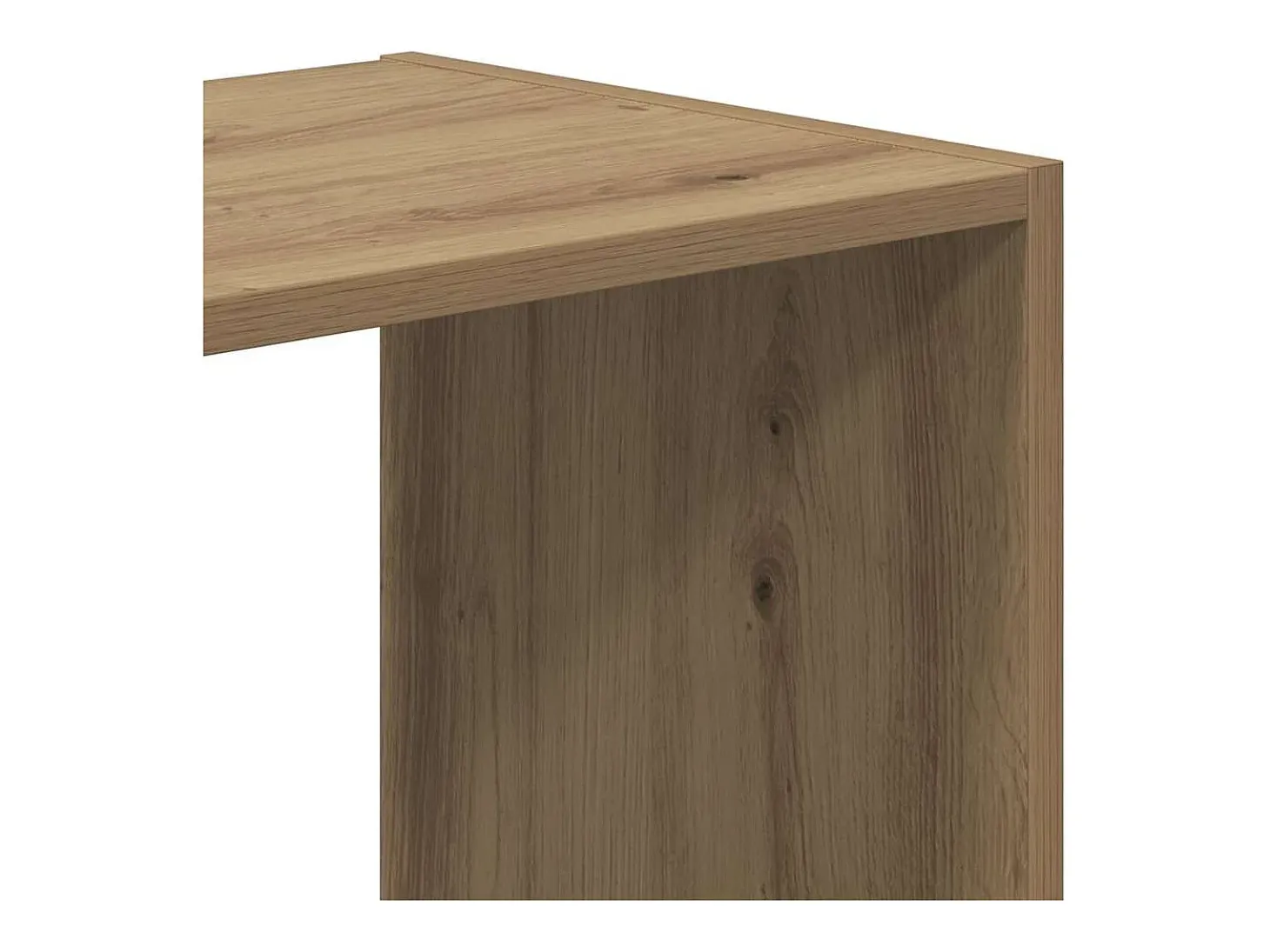 Estantería de madera ingeniería roble artisian 68,5x32x68,5 cm