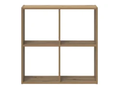 Estantería de madera ingeniería roble artisian 68,5x32x68,5 cm