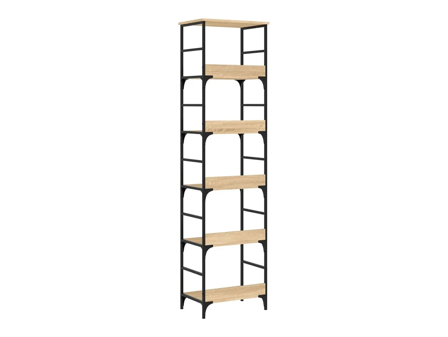 Estantería de madera ingeniería roble Sonoma 50x33x188,5 cm