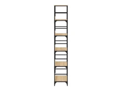 Estantería de madera ingeniería roble Sonoma 50x33x188,5 cm