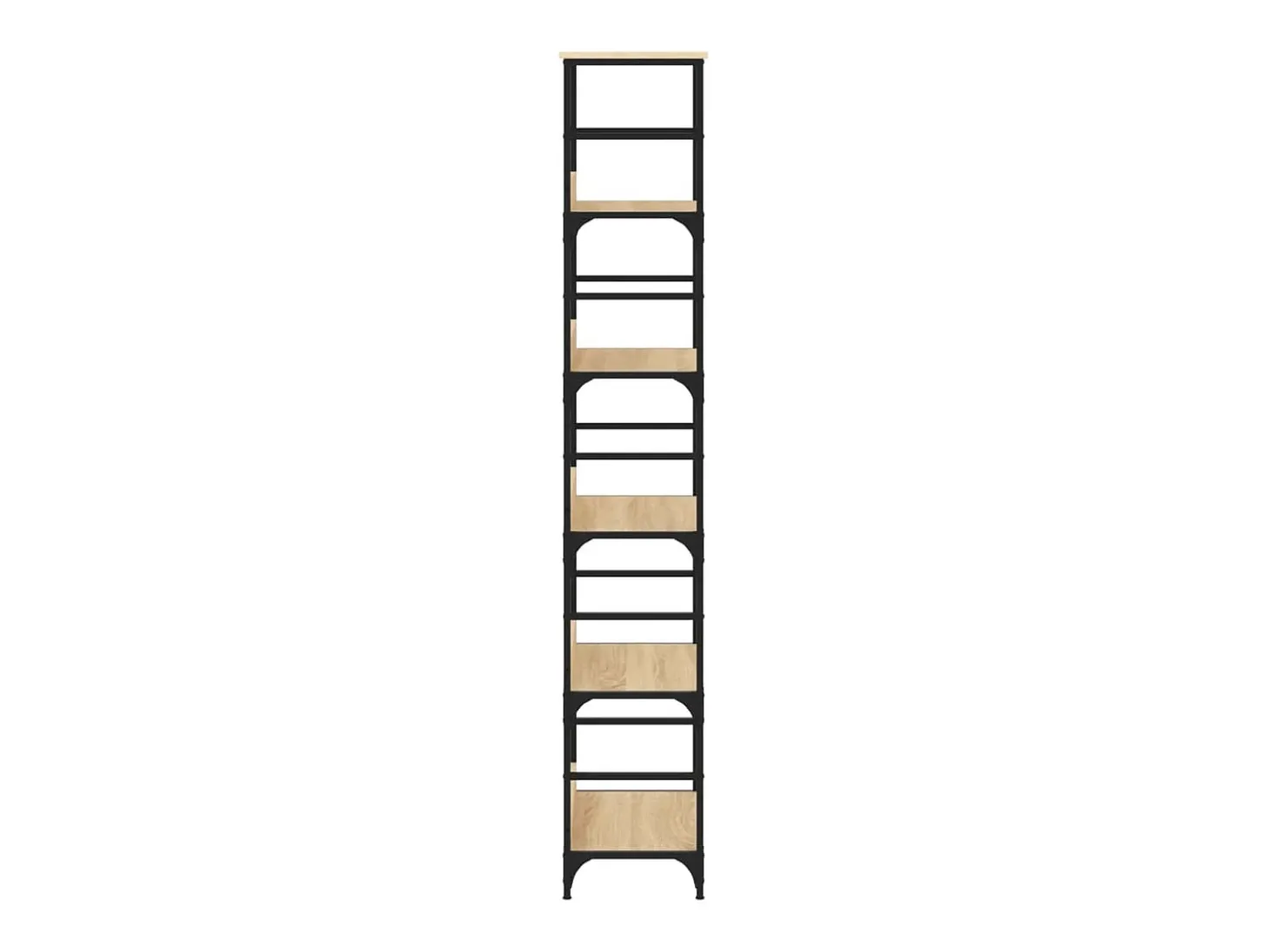 Estantería de madera ingeniería roble Sonoma 50x33x188,5 cm