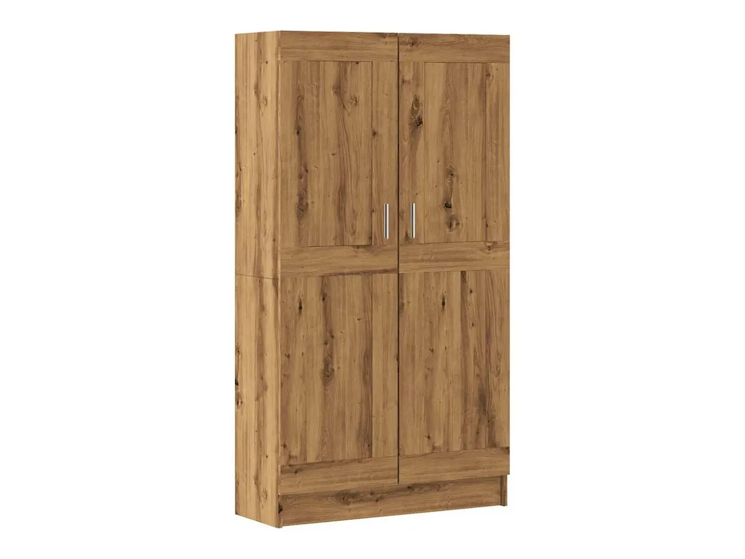 Estantería de madera ingeniería roble artisan 82,5x30,5x150 cm
