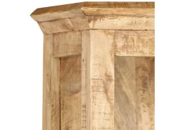 Estantería de madera maciza de mango 50x30x180 cm