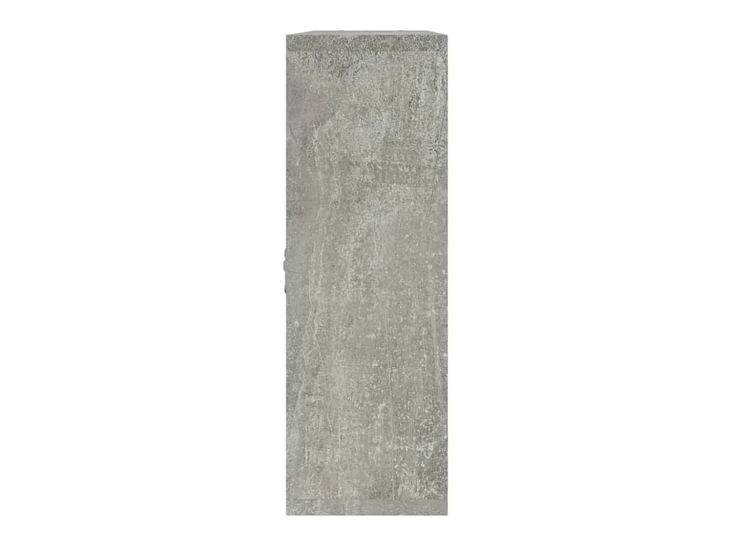 Estantería de pared con 8 compartimentos gris hormigón ES660751