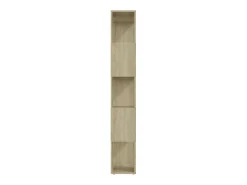 Estantería divisor de espacios aglomerado Sonoma 60x24x155 cm