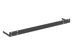 Estantería flotante de pared roble y blanco 80x23,5x3,8 cm MDF