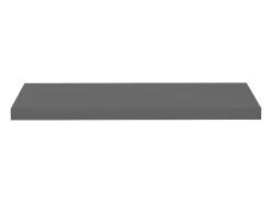 Estantería flotante de pared 4 piezas Gris Brillo 80x23,5x3,8 cm MDF